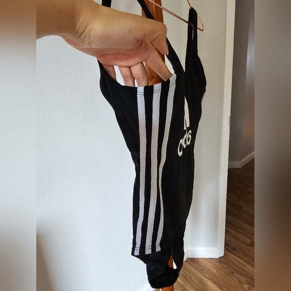 LAST CHANCE! Adidas One Piece Swim Suit Black Size Small - Picture 3 of 10